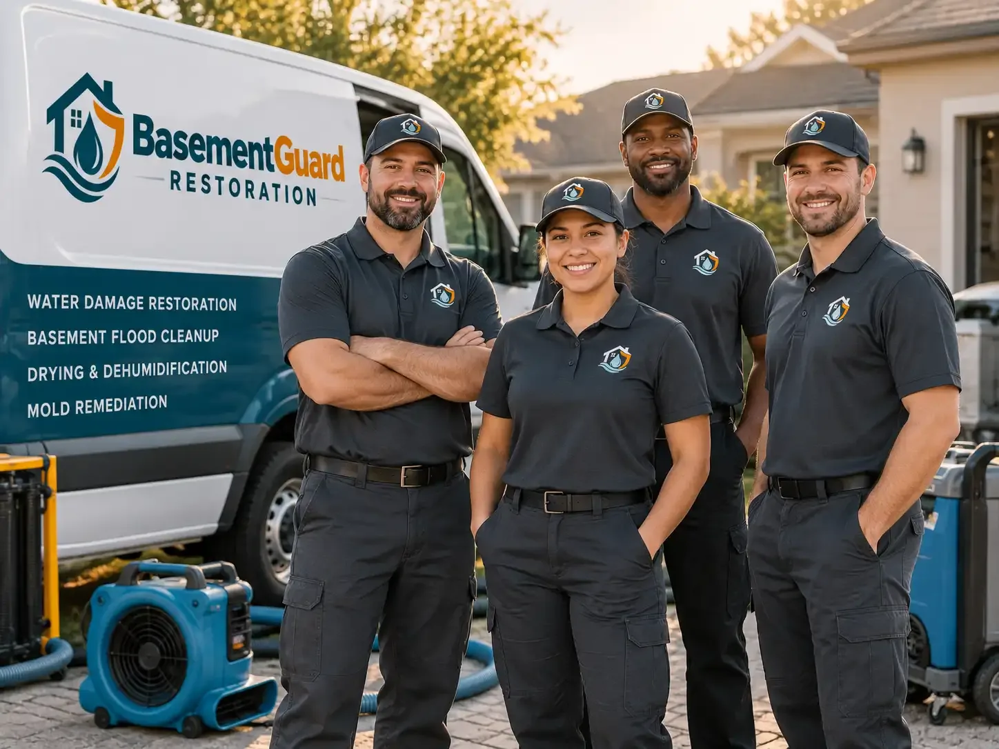 Basement Water Damage Restoration company in Garber, IA